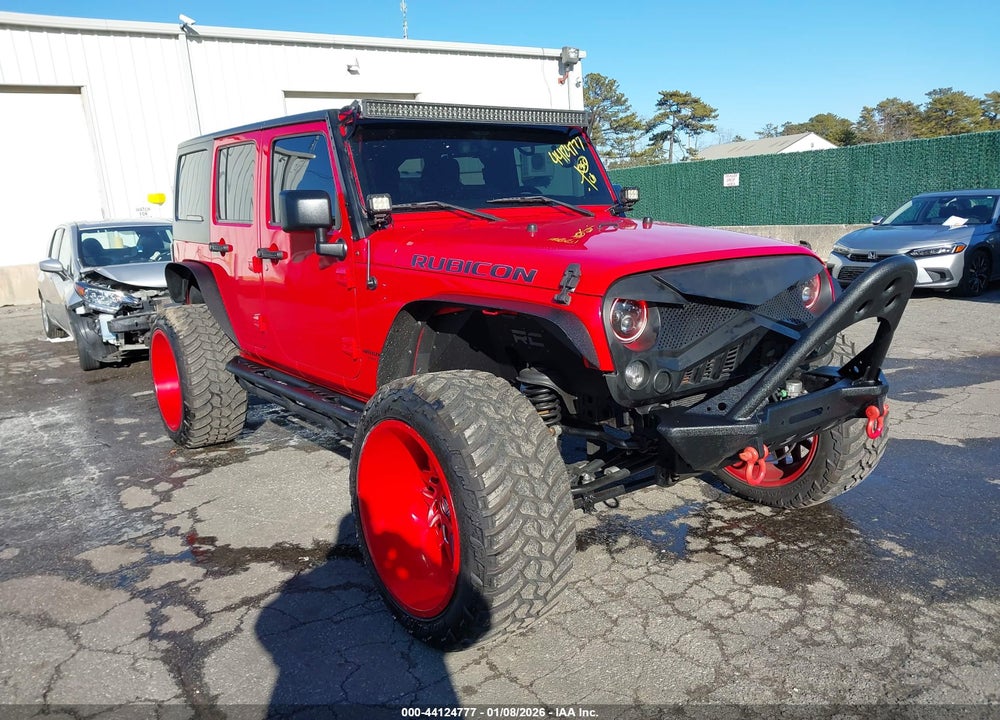 2016 JEEP WRANGLER UNLIMITED RUBICON VIN: 1C4BJWFG8GL106749