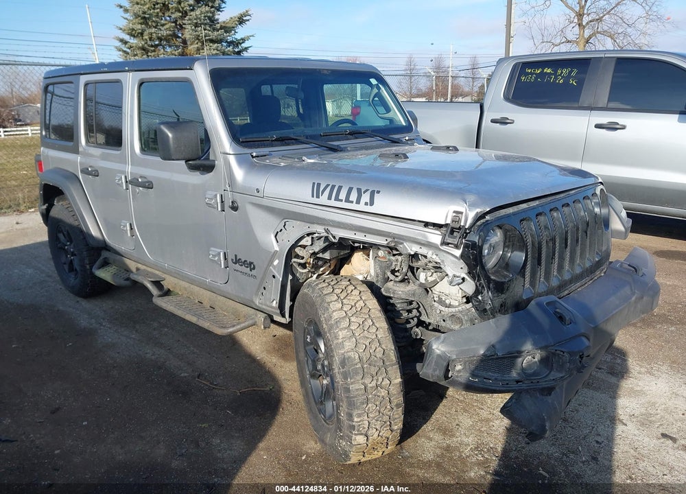 2021 JEEP WRANGLER UNLIMITED WILLYS 4X4 VIN: 1C4HJXDG3MW693522