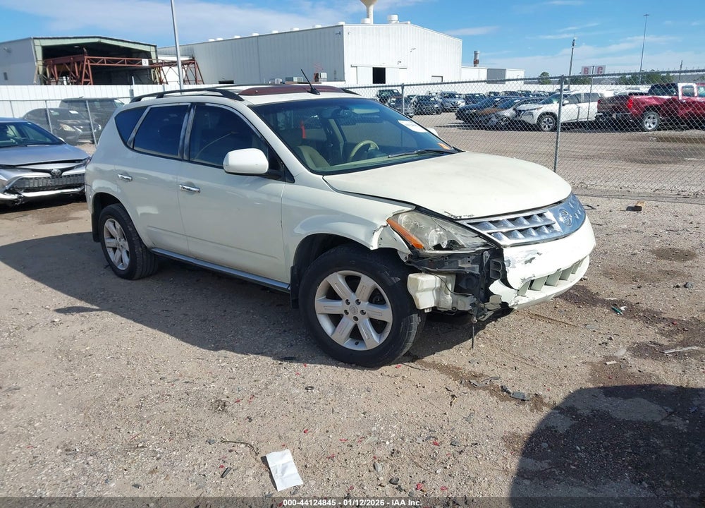 2006 NISSAN MURANO SL VIN: JN8AZ08T86W402240