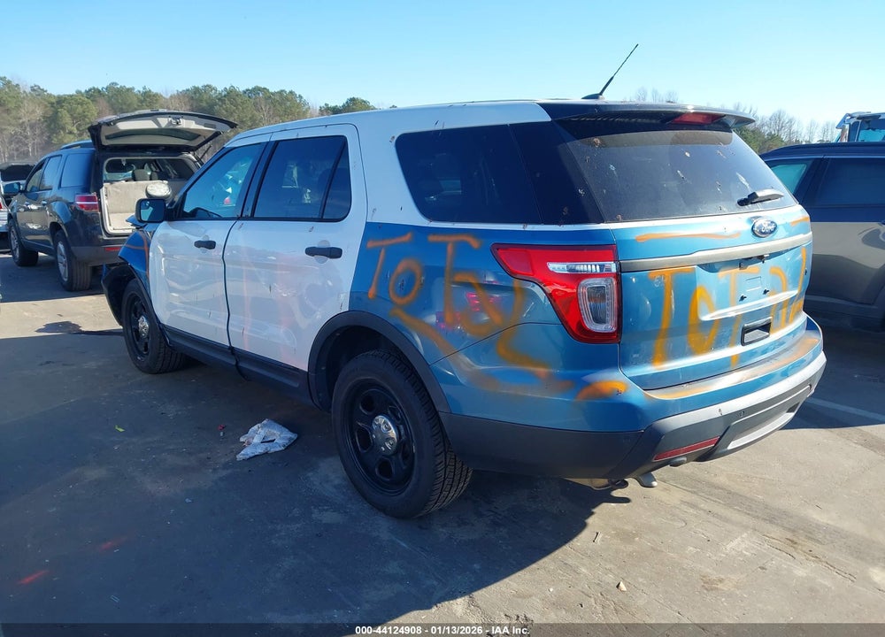 2015 UTILITY FORD  POLICE INTERCEPTOR VIN: 1FM5K8AR0FGC67937