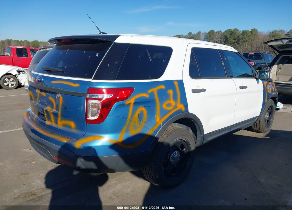 2015 UTILITY FORD  POLICE INTERCEPTOR VIN: 1FM5K8AR0FGC67937