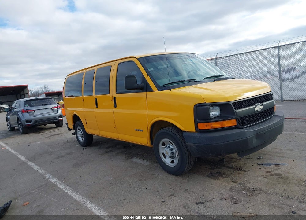 2004 CHEVROLET EXPRESS VIN: 1GBGG25V241205320
