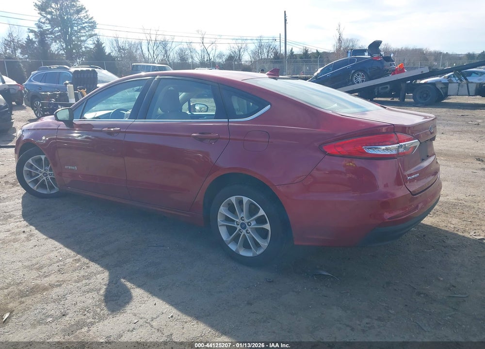2019 FORD FUSION HYBRID SE VIN: 3FA6P0LU4KR189846