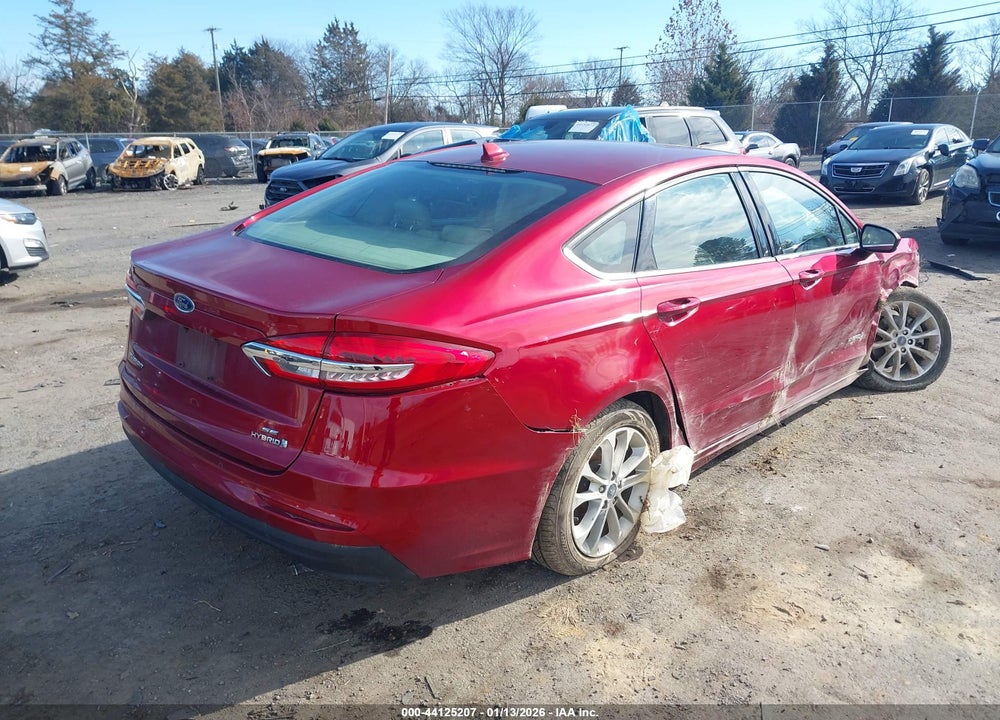 2019 FORD FUSION HYBRID SE VIN: 3FA6P0LU4KR189846