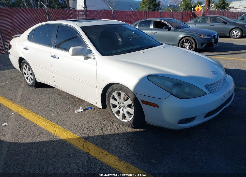 2003 LEXUS ES 300 VIN: JTHBF30G630096757
