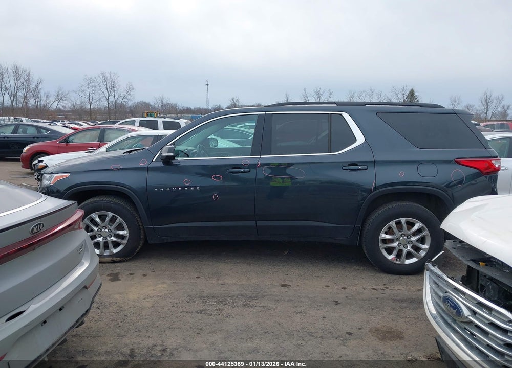 2020 CHEVROLET TRAVERSE FWD LT CLOTH VIN: 1GNERGKW9LJ240059