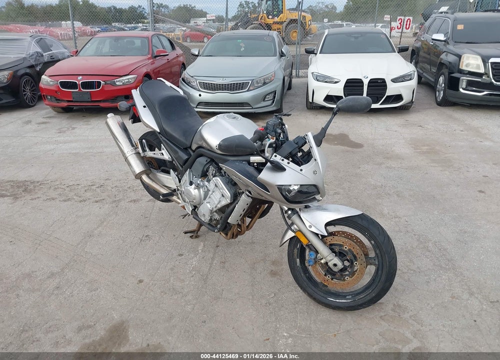 2003 YAMAHA FZS10 VIN: JYARN07E83A006987