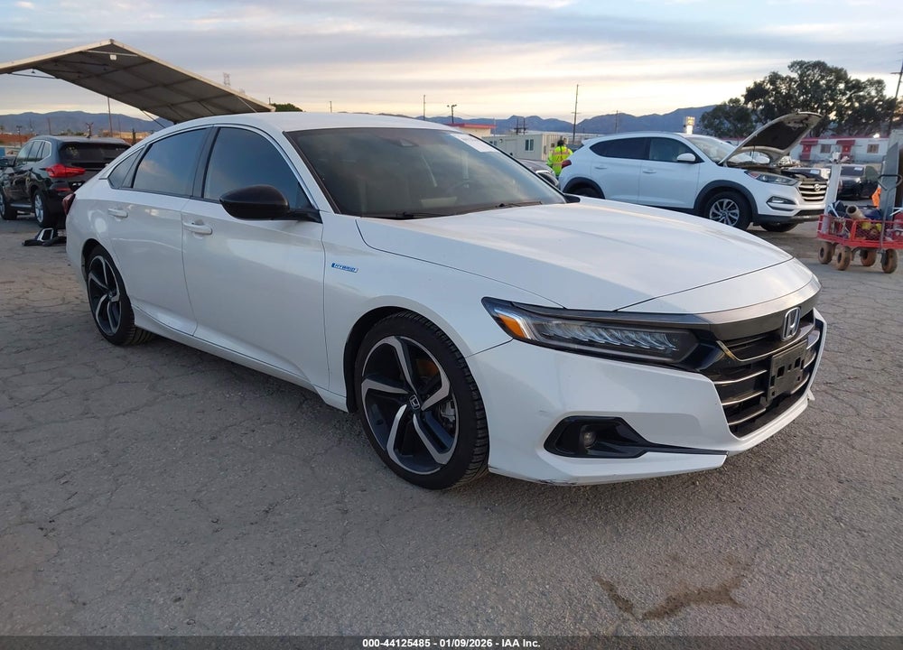 2022 HONDA ACCORD HYBRID SPORT VIN: 1HGCV3F21NA031866