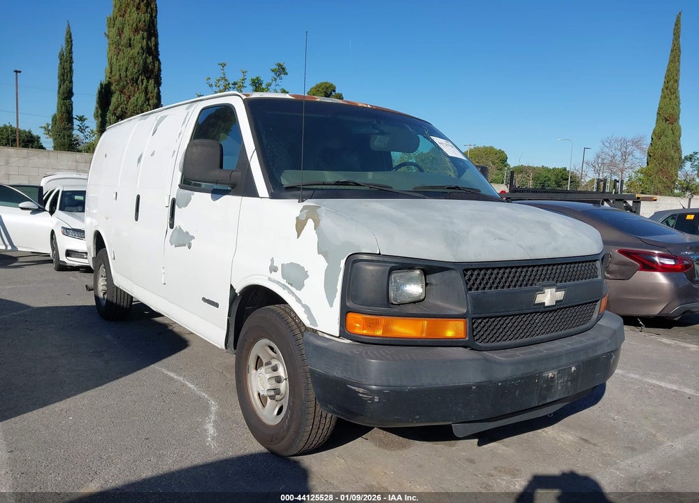 2006 CHEVROLET EXPRESS WORK VAN VIN: 1GCGG25V861102806
