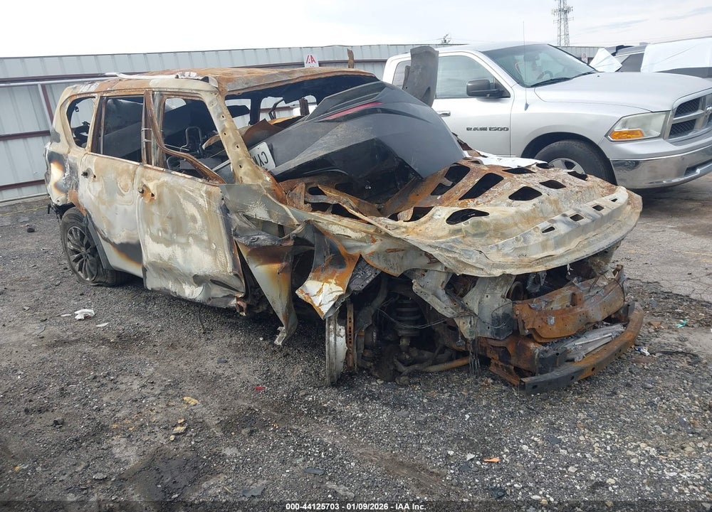 2017 NISSAN ARMADA SV VIN: JN8AY2NC9H9509849