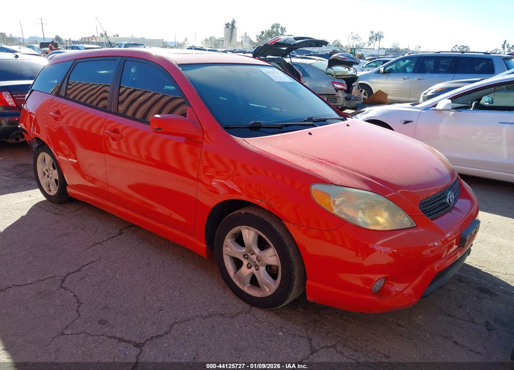 2005 TOYOTA MATRIX XR VIN: 2T1KR32E85C552996
