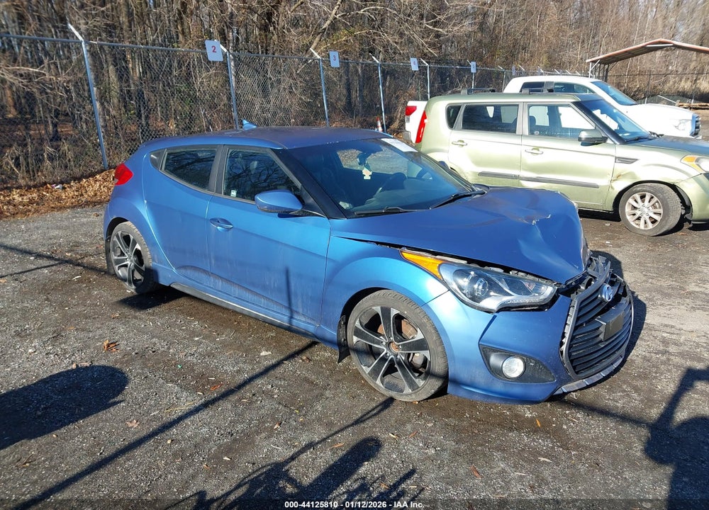 2016 HYUNDAI VELOSTER TURBO RALLY EDITION VIN: KMHTC6AE1GU261220