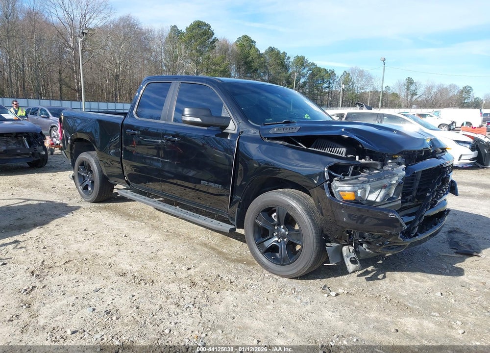 2022 RAM 1500 BIG HORN  4X2 6'4 BOX VIN: 1C6RREBT5NN113879