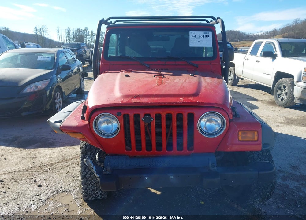 2005 JEEP WRANGLER X VIN: 1J4FA39S15P348587