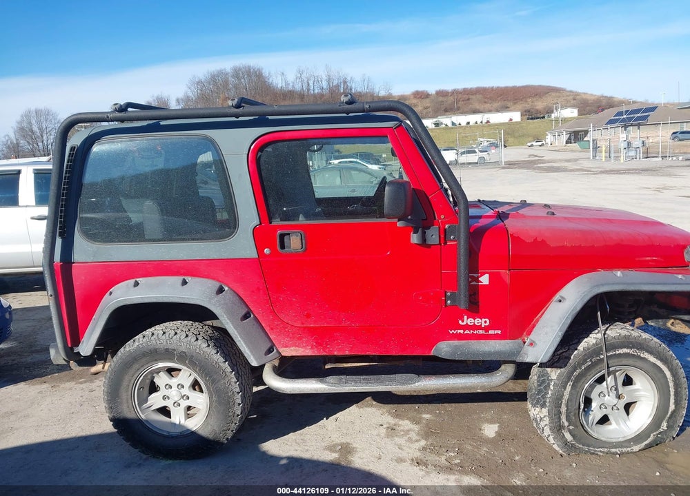 2005 JEEP WRANGLER X VIN: 1J4FA39S15P348587