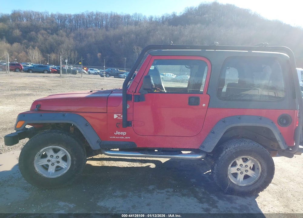 2005 JEEP WRANGLER X VIN: 1J4FA39S15P348587