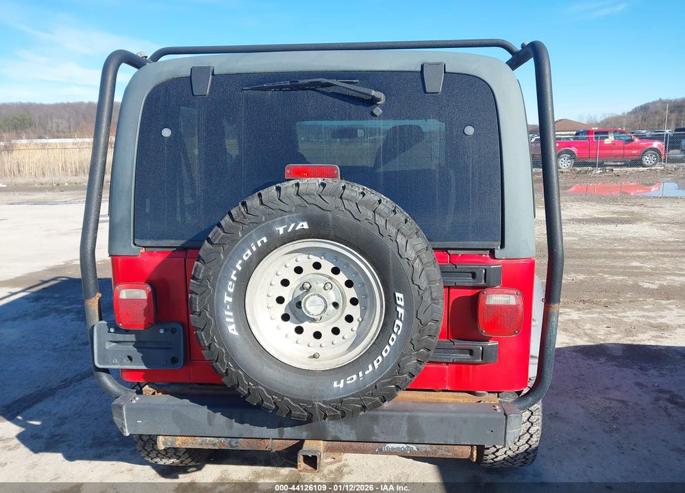 2005 JEEP WRANGLER X VIN: 1J4FA39S15P348587