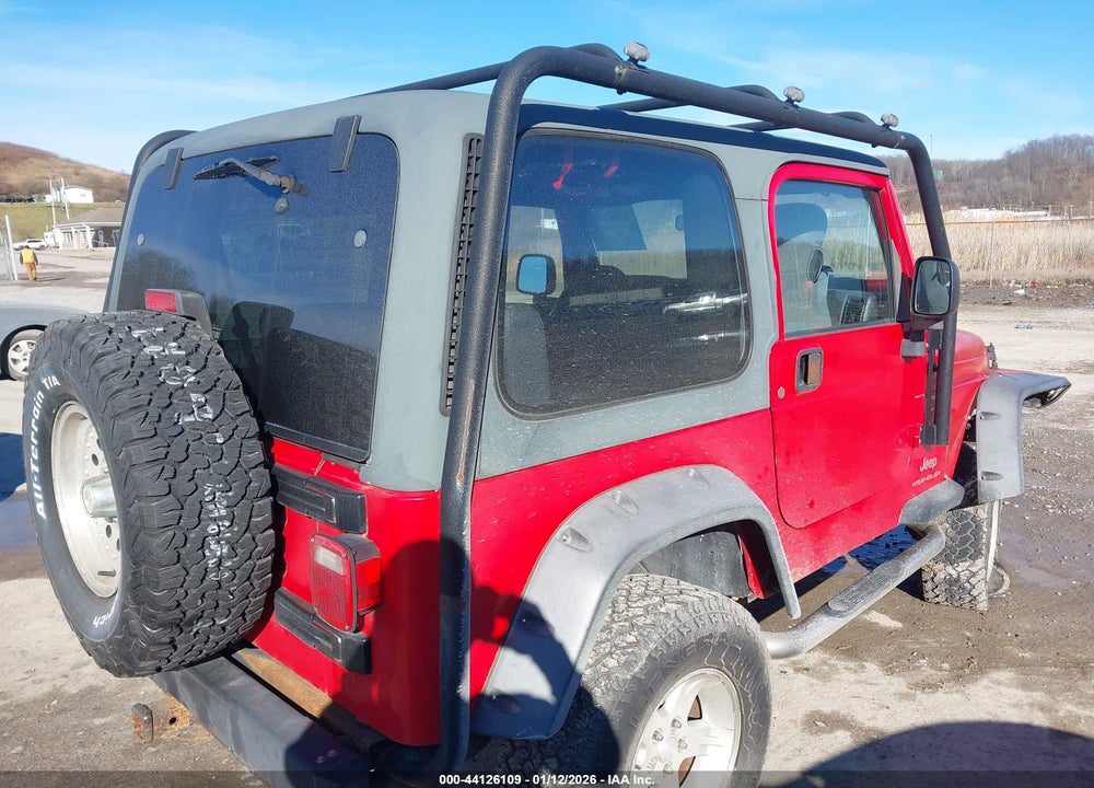 2005 JEEP WRANGLER X VIN: 1J4FA39S15P348587