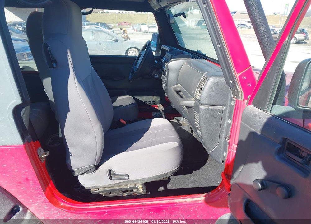 2005 JEEP WRANGLER X VIN: 1J4FA39S15P348587