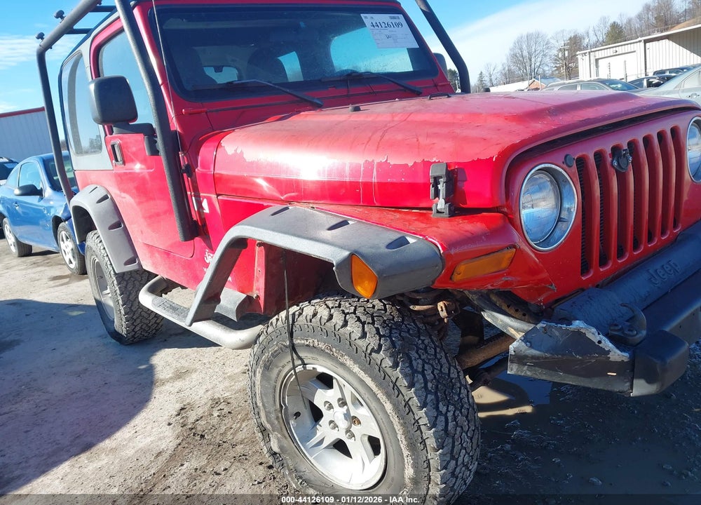 2005 JEEP WRANGLER X VIN: 1J4FA39S15P348587