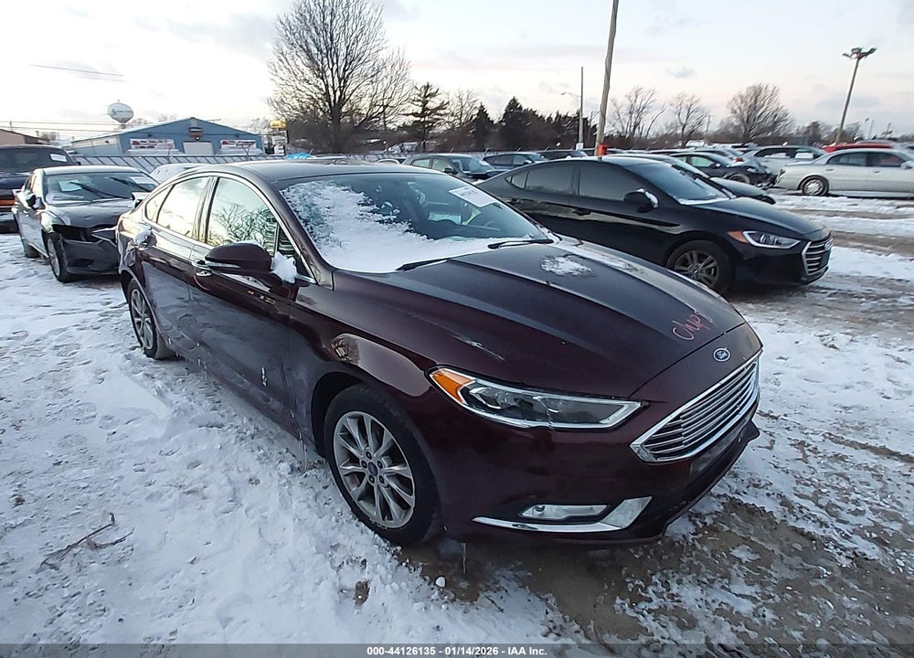 2017 FORD FUSION SE VIN: 3FA6P0HD9HR341797