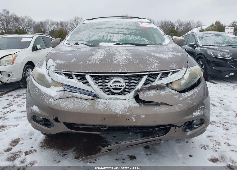 2012 NISSAN MURANO SV VIN: JN8AZ1MU8CW114279