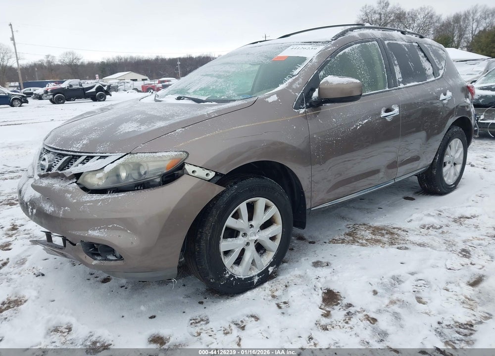 2012 NISSAN MURANO SV VIN: JN8AZ1MU8CW114279