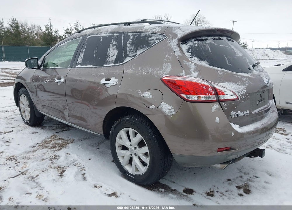 2012 NISSAN MURANO SV VIN: JN8AZ1MU8CW114279