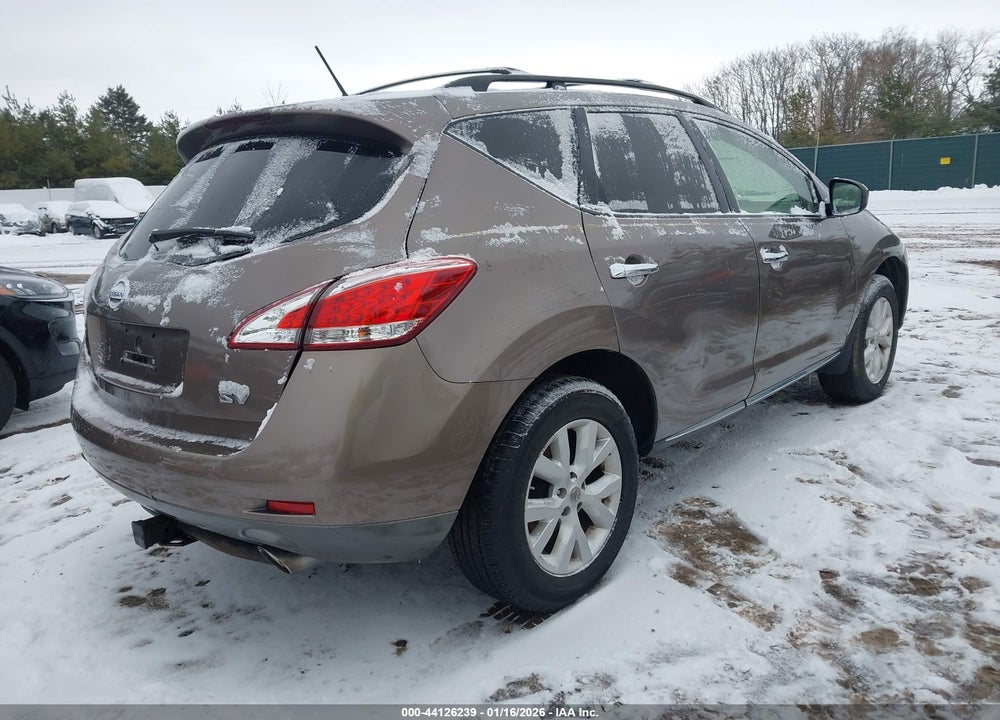 2012 NISSAN MURANO SV VIN: JN8AZ1MU8CW114279