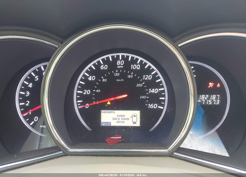 2012 NISSAN MURANO SV VIN: JN8AZ1MU8CW114279