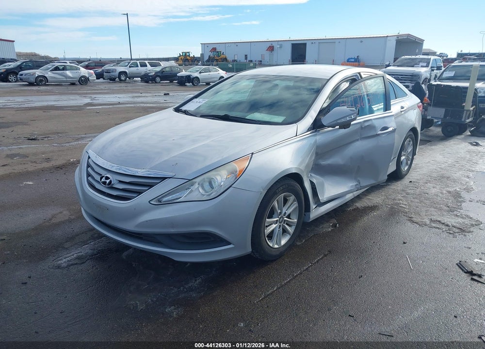 2014 HYUNDAI SONATA GLS VIN: 5NPEB4AC0EH919958