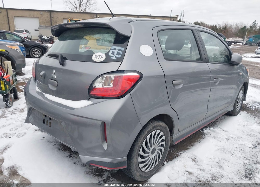 2021 MITSUBISHI MIRAGE CARBONITE EDITION/ES/LE VIN: ML32AUHJ1MH002179