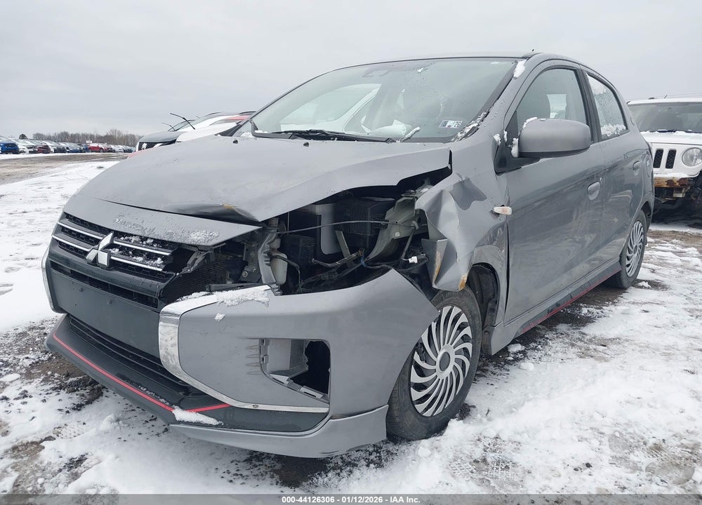2021 MITSUBISHI MIRAGE CARBONITE EDITION/ES/LE VIN: ML32AUHJ1MH002179