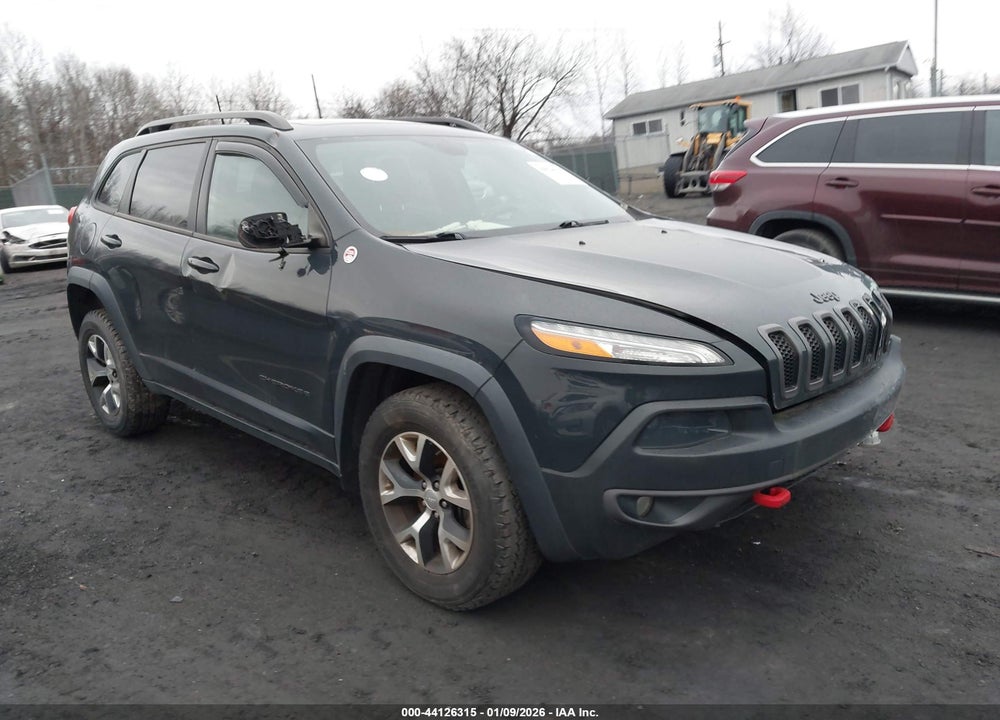2016 JEEP CHEROKEE TRAILHAWK VIN: 1C4PJMBB8GW318439