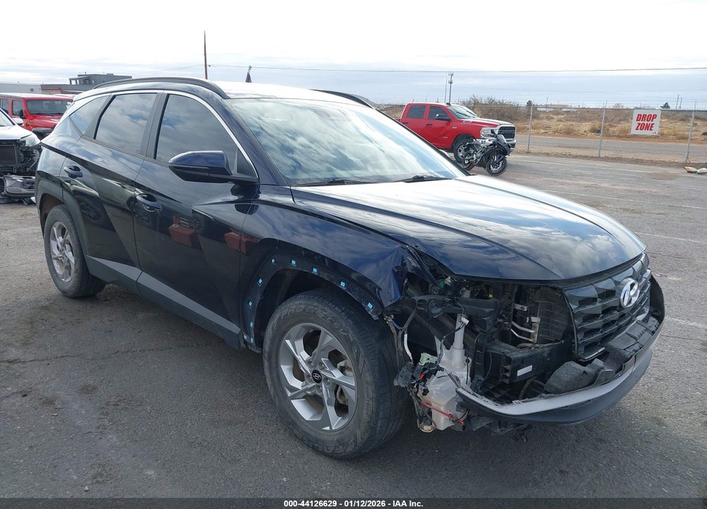 2022 HYUNDAI TUCSON SEL VIN: KM8JB3AE5NU033873