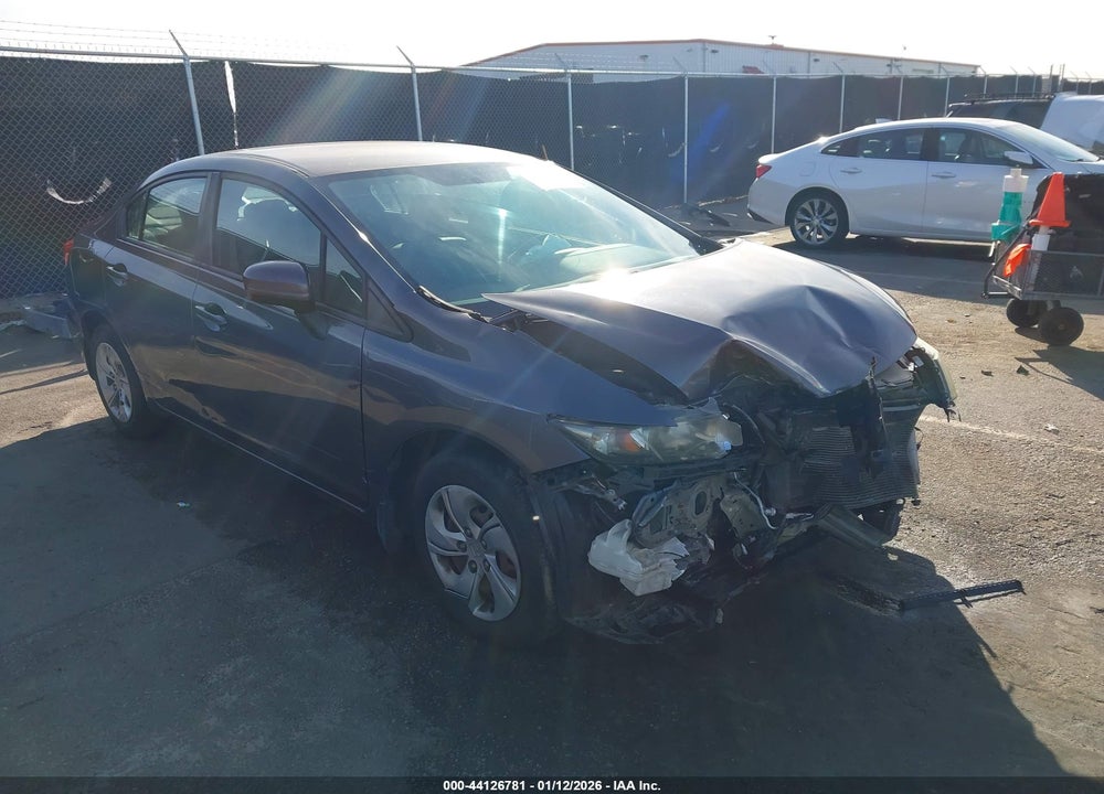 2014 HONDA CIVIC LX VIN: 19XFB2F54EE031902
