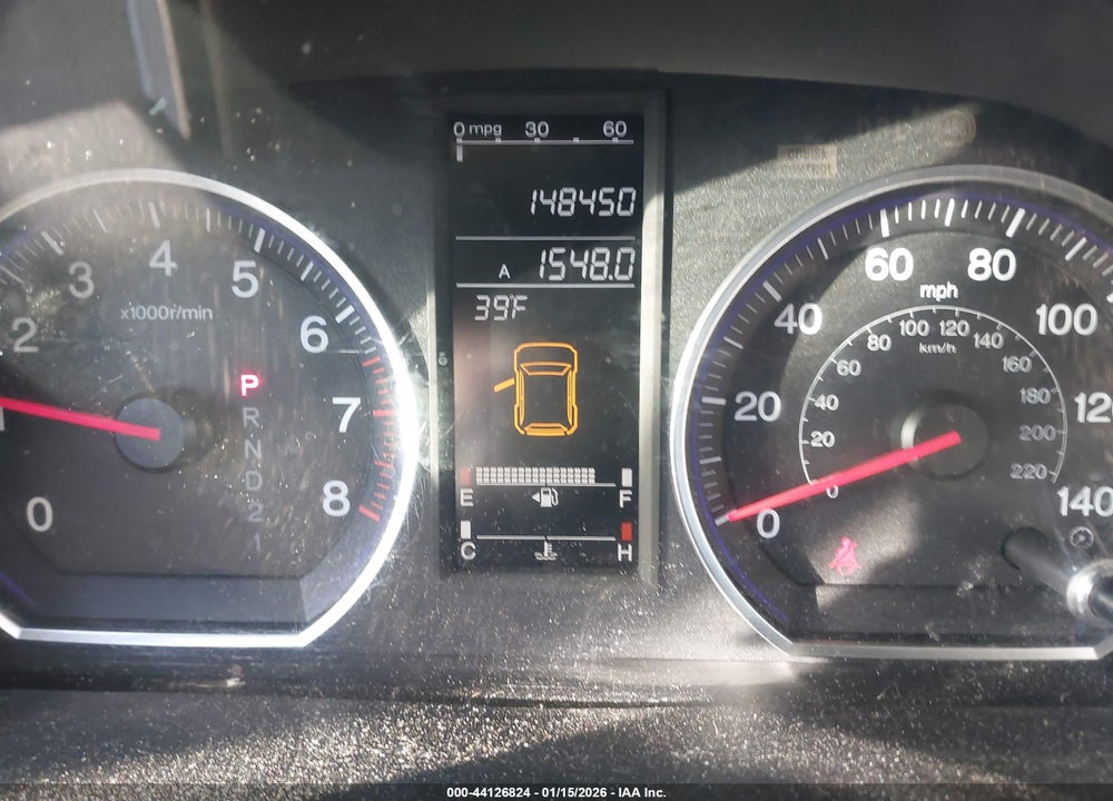 2008 HONDA CR-V EX-L VIN: JHLRE48708C028198