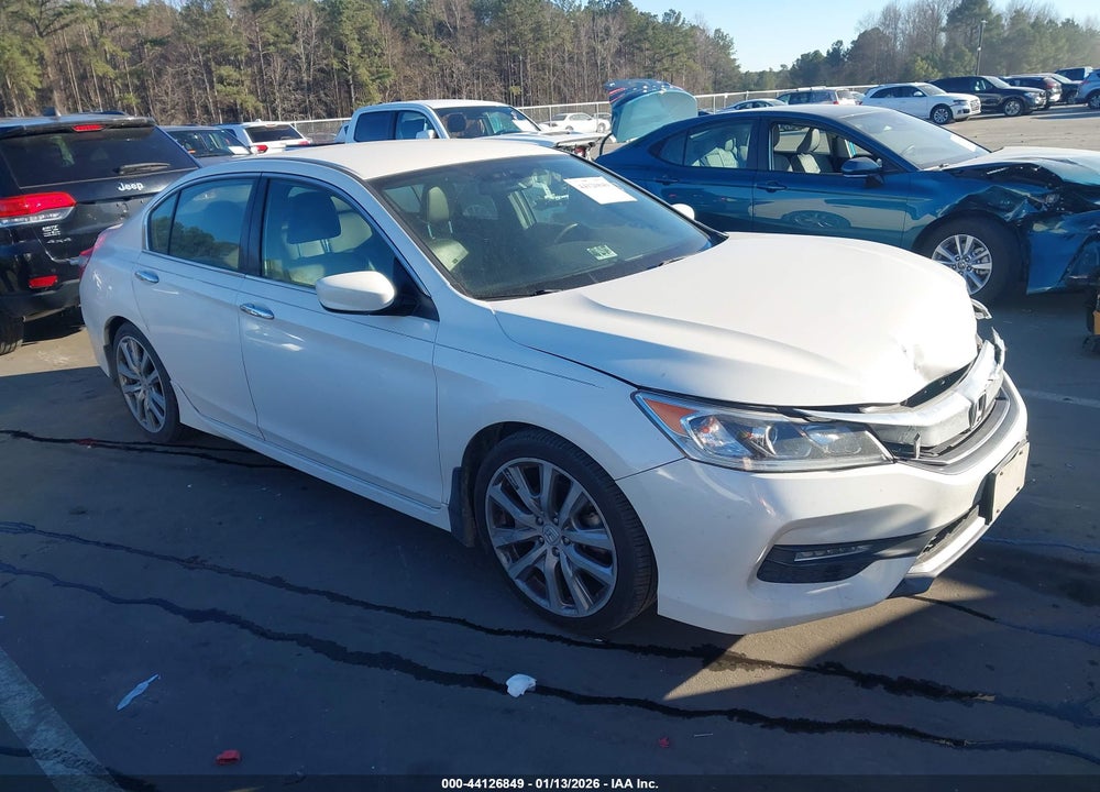 2017 HONDA ACCORD SPORT SE VIN: 1HGCR2F19HA155572