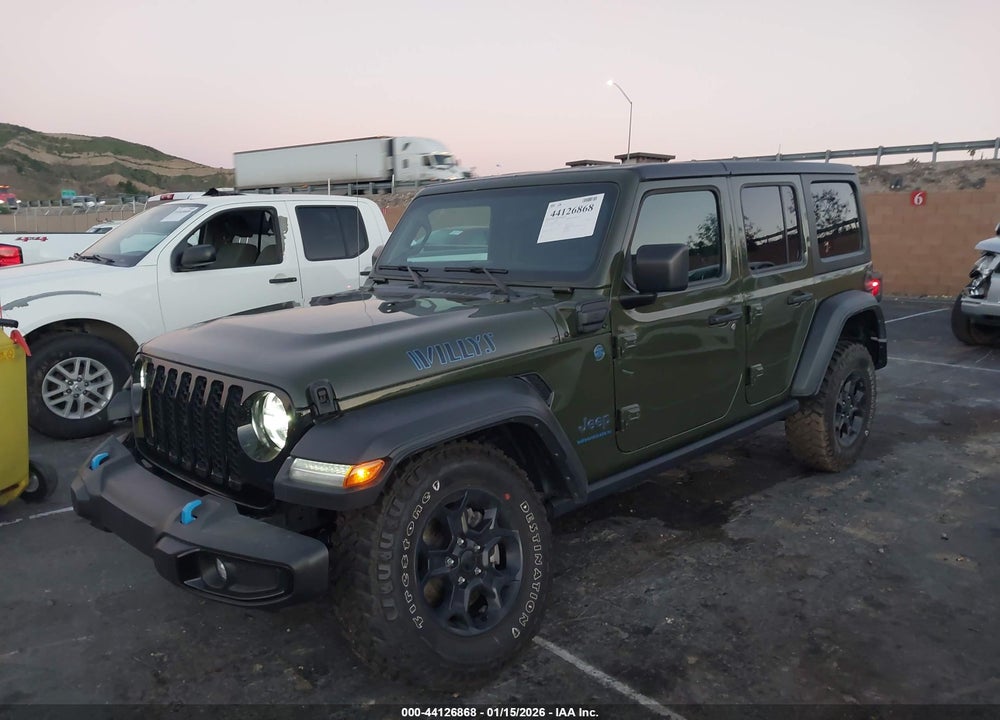2023 JEEP WRANGLER 4XE 4X4 VIN: 1C4JJXN6XPW689737