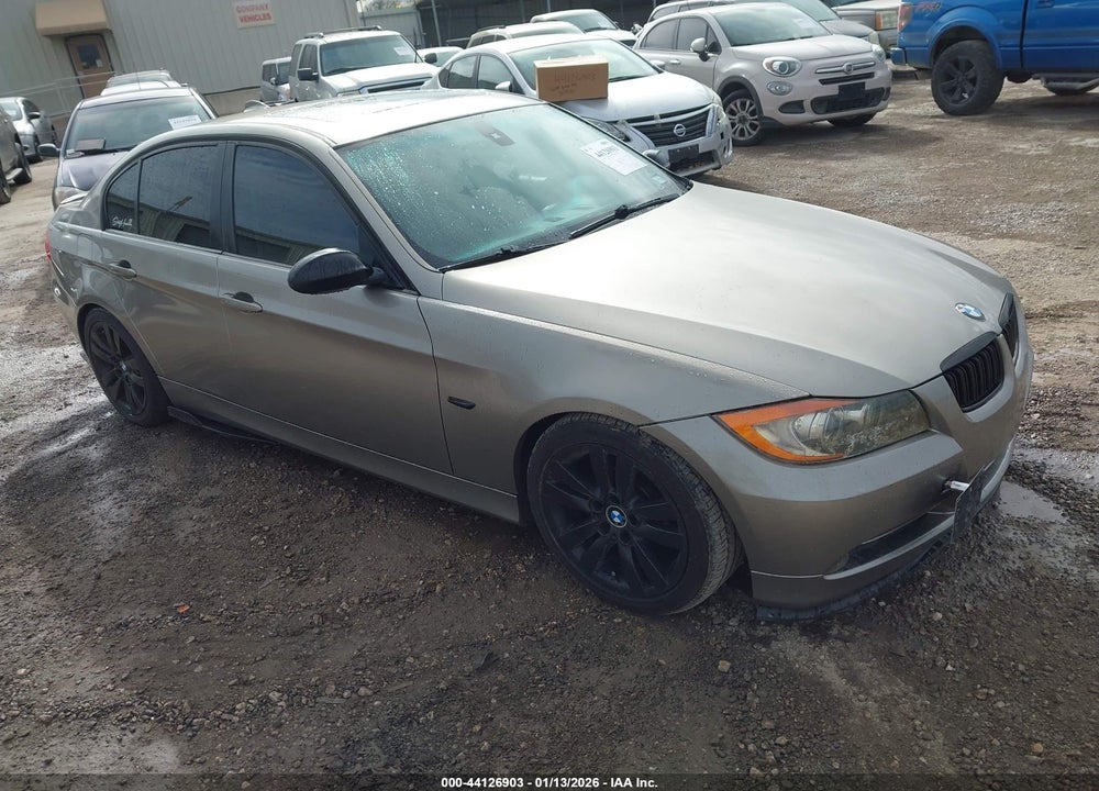 2008 BMW 328I VIN: WBAVA37518NL19487