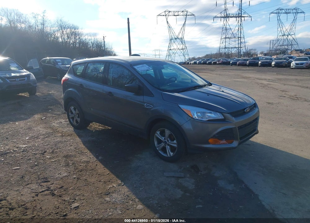 2014 FORD ESCAPE S VIN: 1FMCU0F72EUE32929
