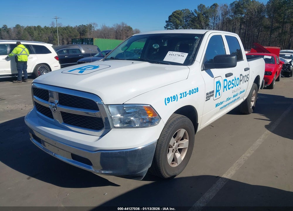 2022 RAM 1500 CLASSIC SLT  4X2 5'7 BOX VIN: 1C6RR6LG3NS185950