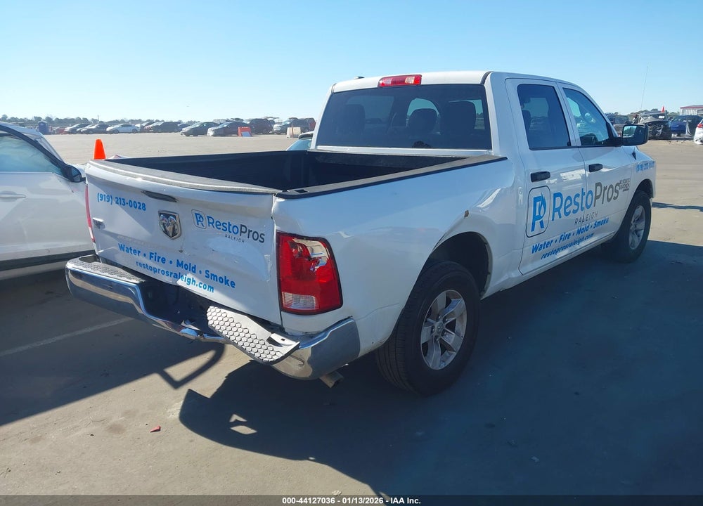 2022 RAM 1500 CLASSIC SLT  4X2 5'7 BOX VIN: 1C6RR6LG3NS185950