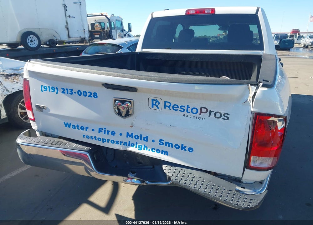 2022 RAM 1500 CLASSIC SLT  4X2 5'7 BOX VIN: 1C6RR6LG3NS185950