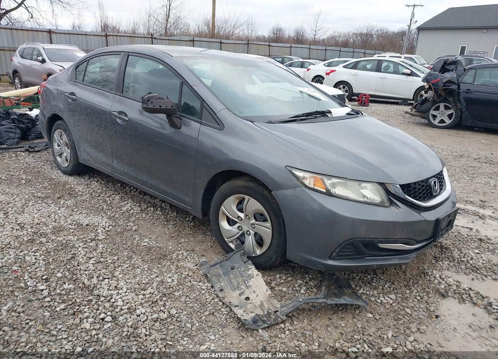 2013 HONDA CIVIC LX VIN: 19XFB2F57DE069476
