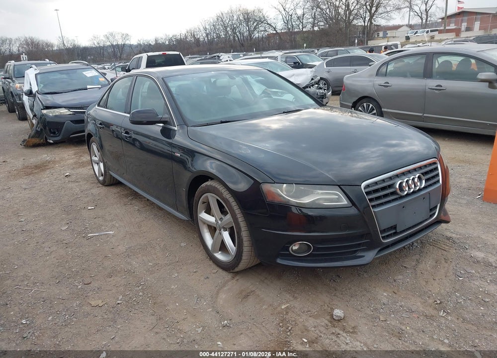 2012 AUDI A4 PREMIUM PLUS VIN: WAUFFAFL5CA112465