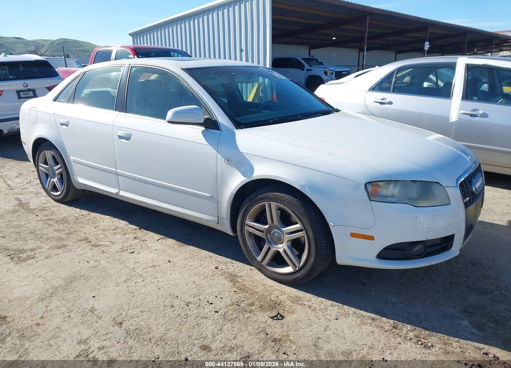 2008 AUDI A4 2.0T VIN: WAUAF78E68A015133