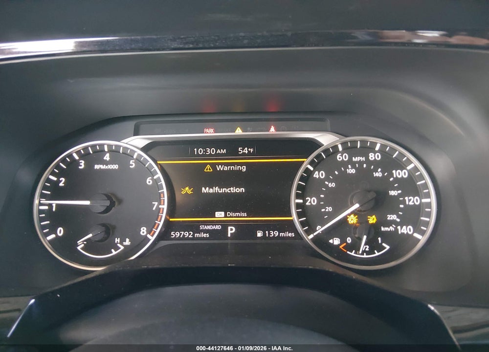2022 NISSAN PATHFINDER SV 2WD VIN: 5N1DR3BA5NC232464