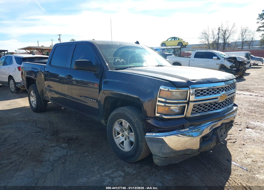 2014 CHEVROLET SILVERADO 1500 1LT VIN: 3GCUKREH9EG320791