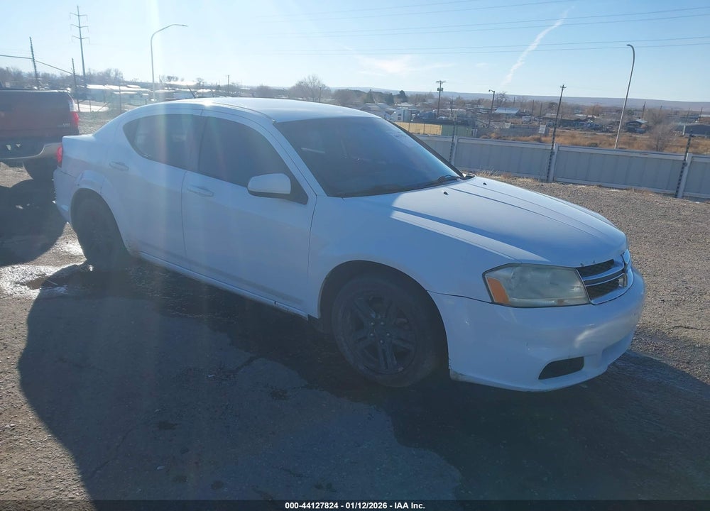 2012 DODGE AVENGER SXT VIN: 1C3CDZCB9CN147724